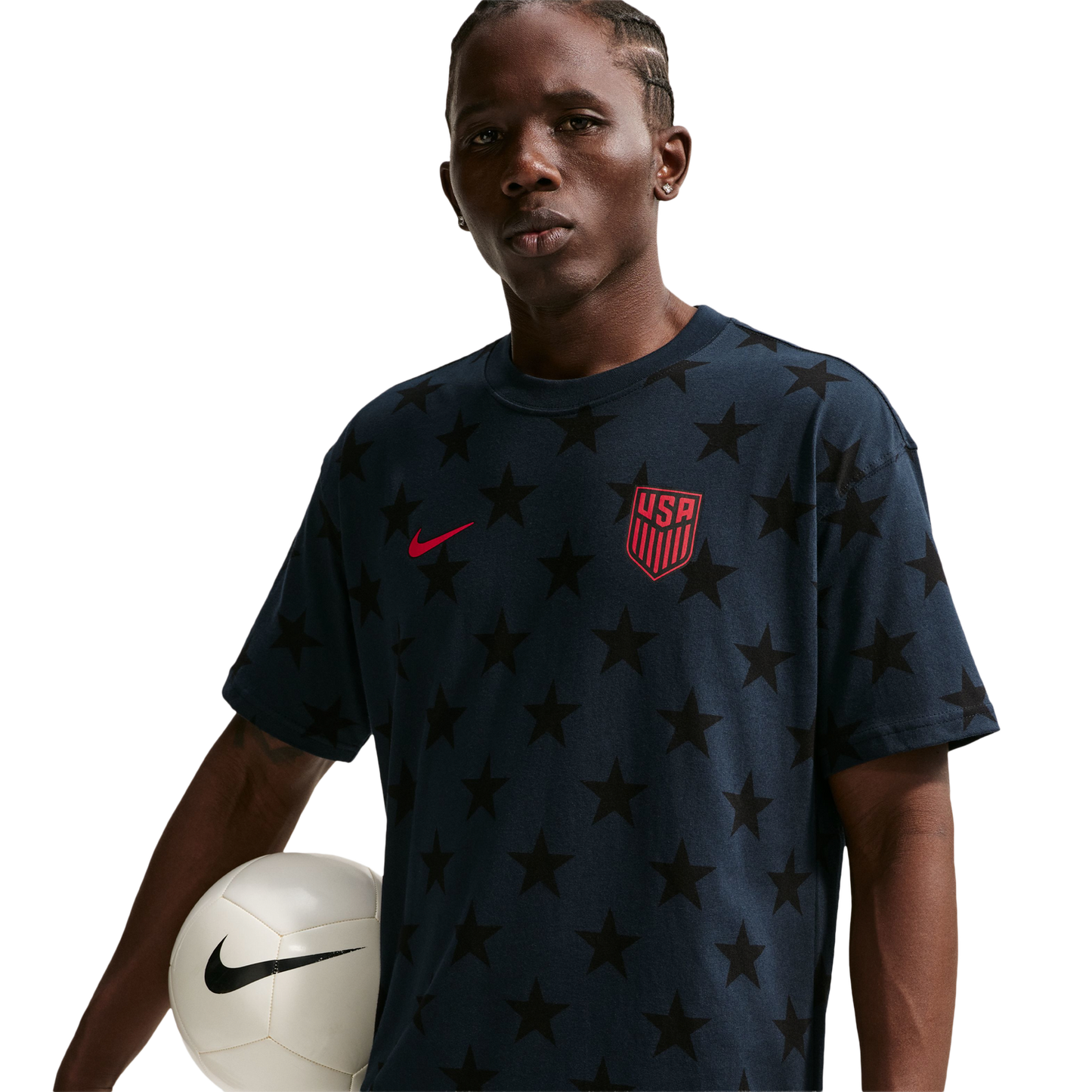 Nike US Short Sleeve T-Shirt - Men's - Navy