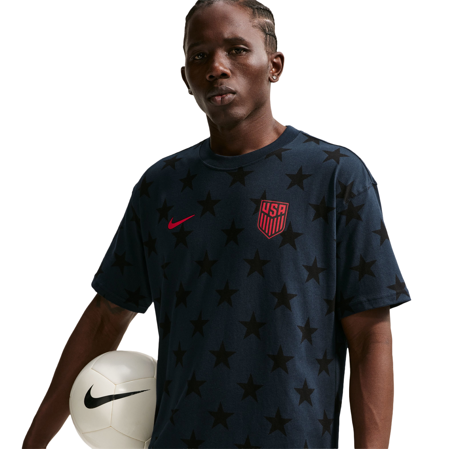 Nike US Short Sleeve T-Shirt - Men's - Navy