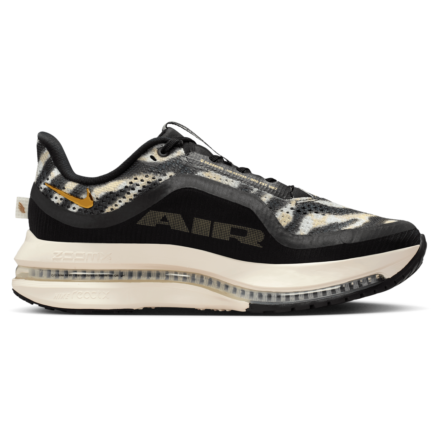 Nike Pegasus Premium - Women's - Black/Phantom/Mtlc Gold