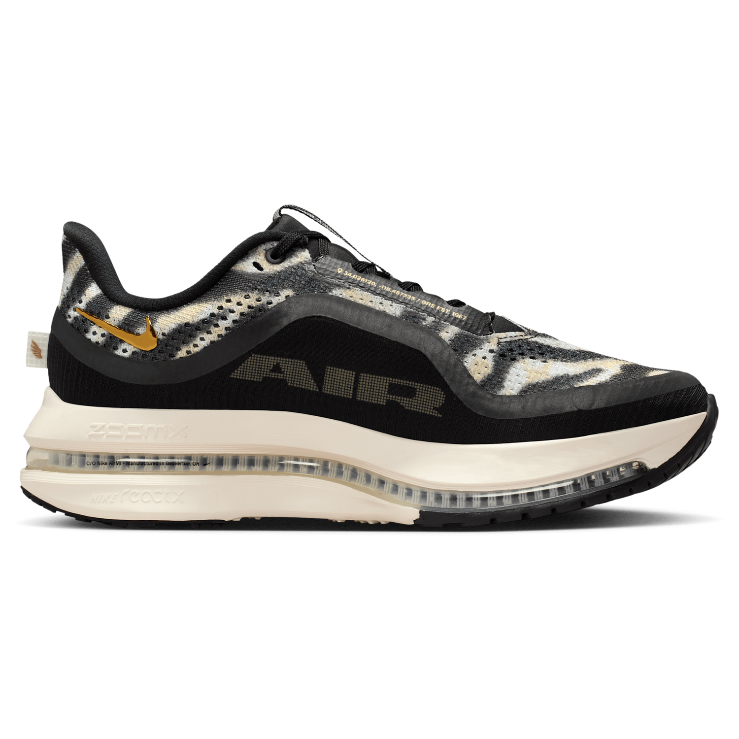 Nike Pegasus Premium - Women's - Black/Phantom/Mtlc Gold