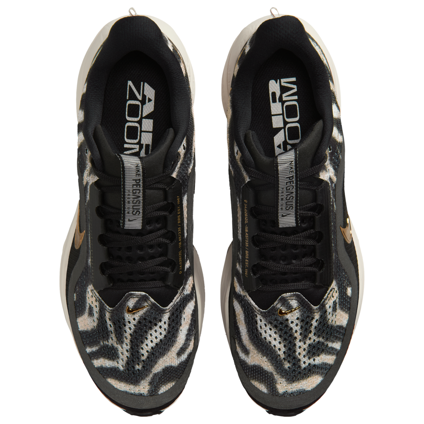 Nike Pegasus Premium - Women's - Black/Phantom/Mtlc Gold