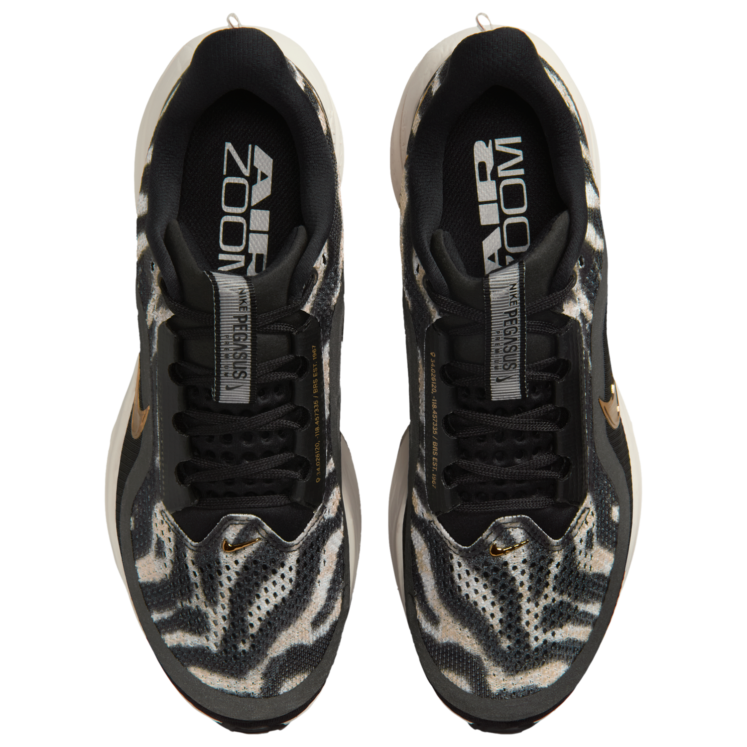 Nike Pegasus Premium - Women's - Black/Phantom/Mtlc Gold