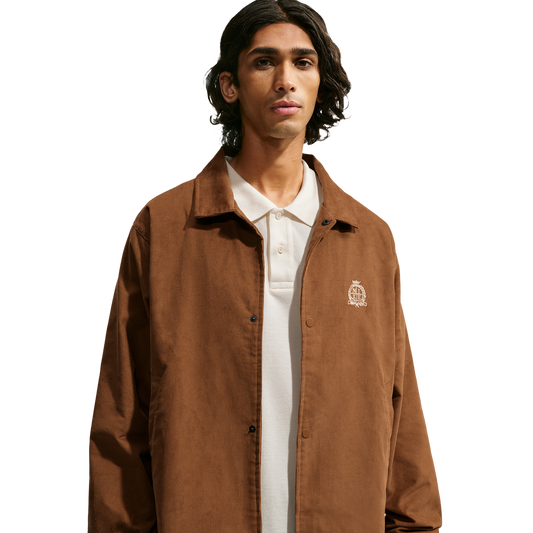 Nike Club Cord Coaches Jacket NCC - Men's - Ale Brown/Sanddrift