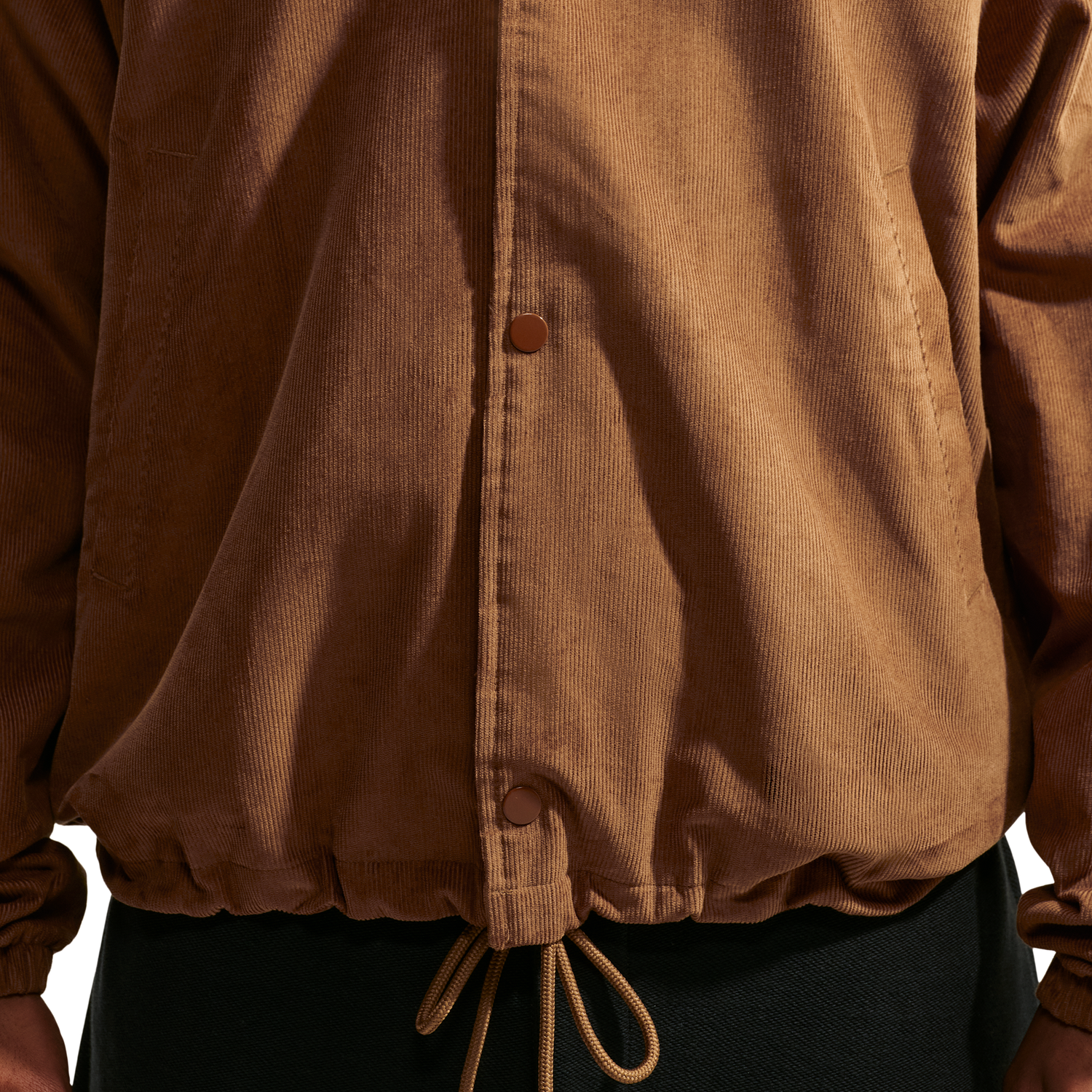 Nike Club Cord Coaches Jacket NCC - Men's - Ale Brown/Sanddrift