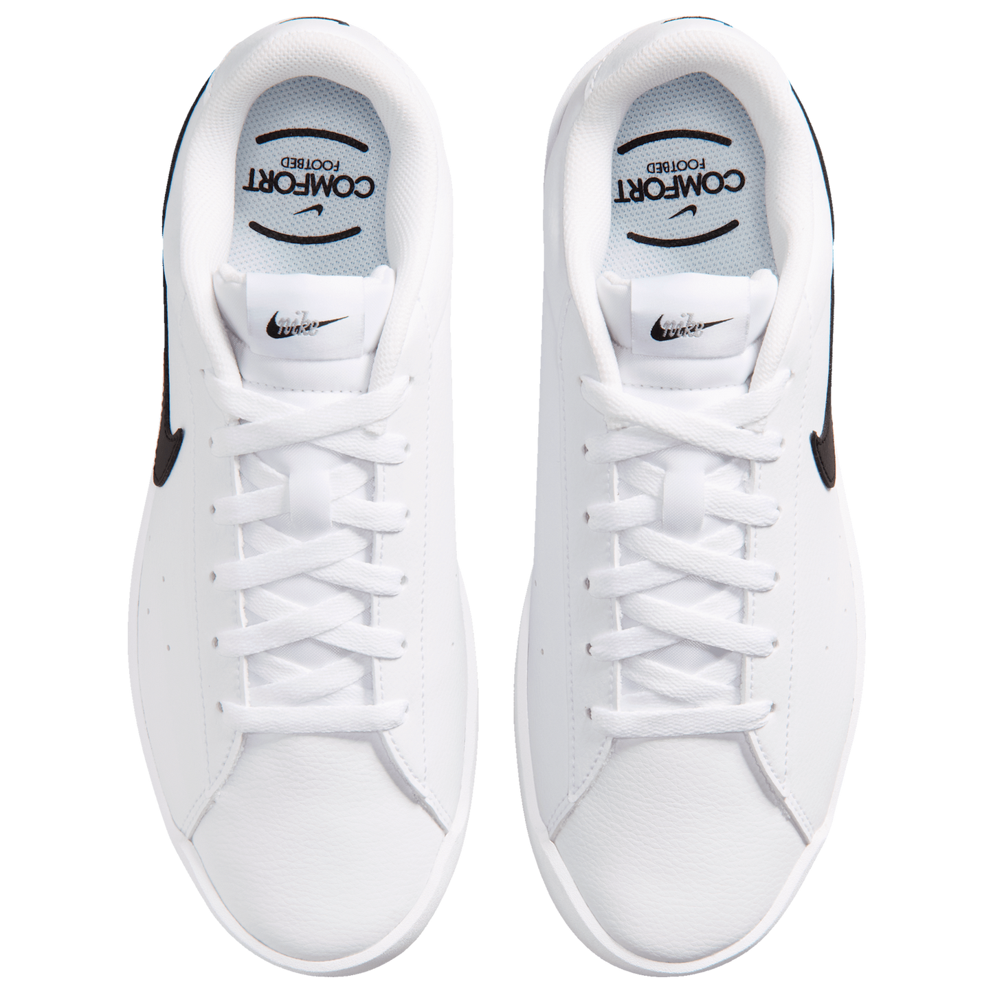 Nike Court Heritage SL - Women's - Black/Wolf Grey/White