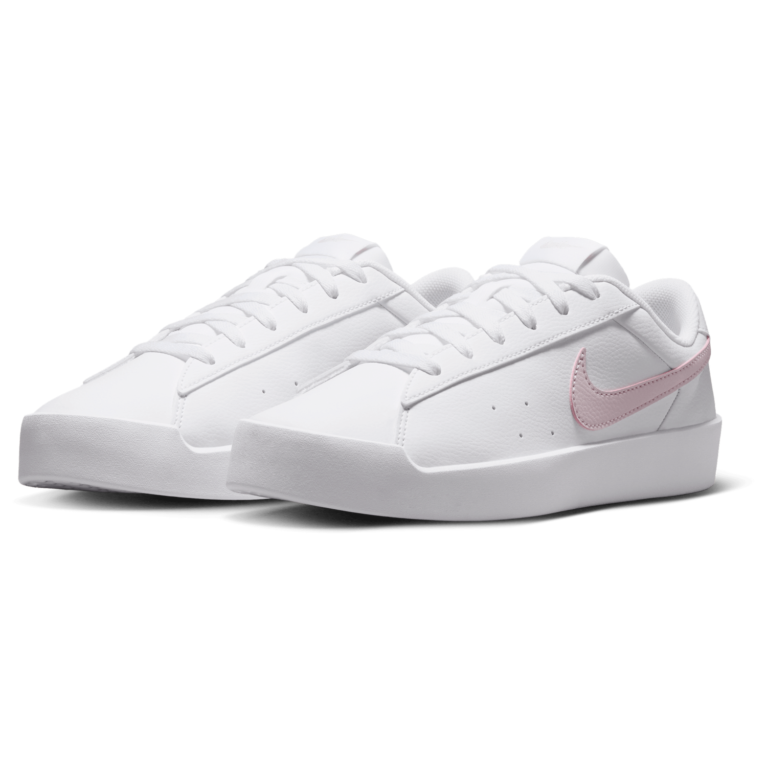 Nike Court Heritage SL - Women's - White/Bleached Lilac/White