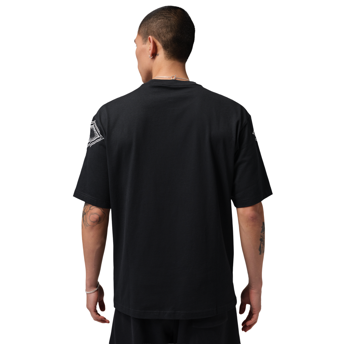 Jordan New Stretch Gfx SS Crew - Men's - Black