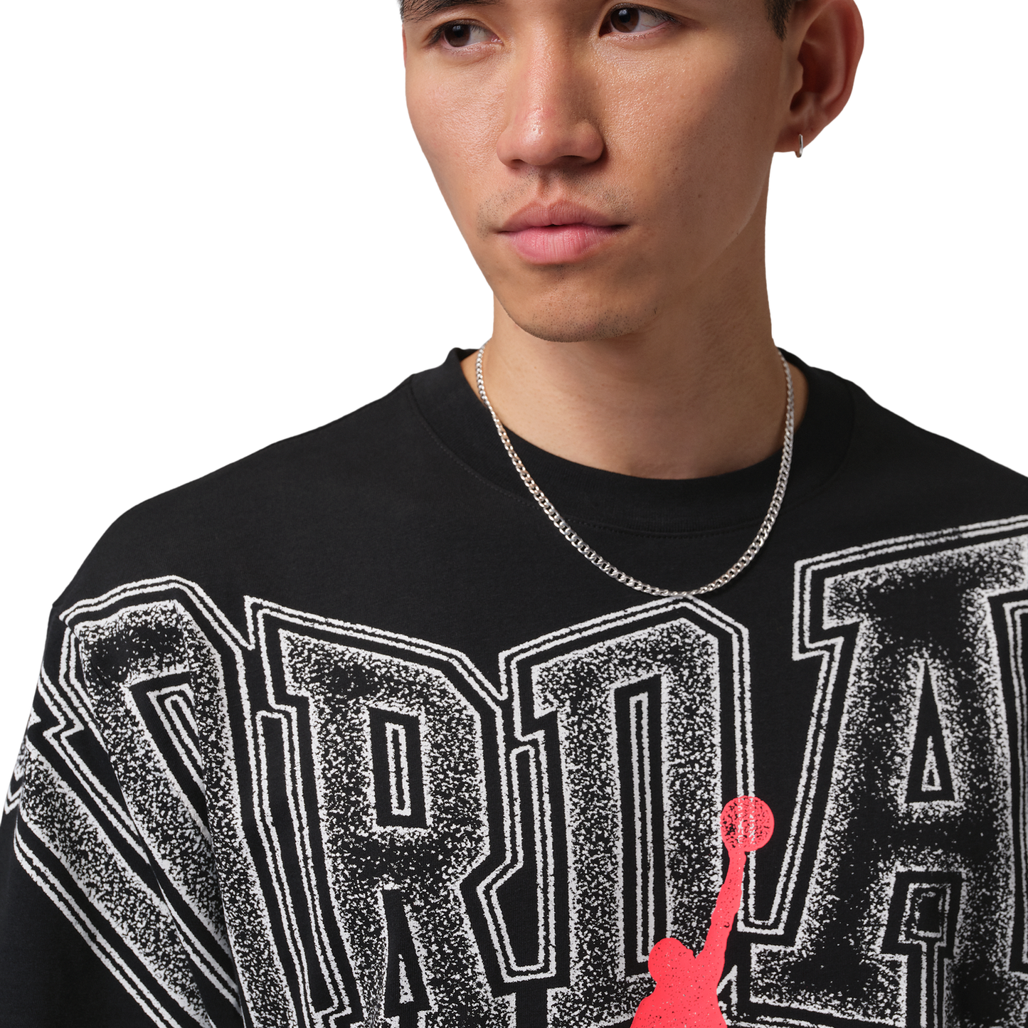 Jordan New Stretch Gfx SS Crew - Men's - Black