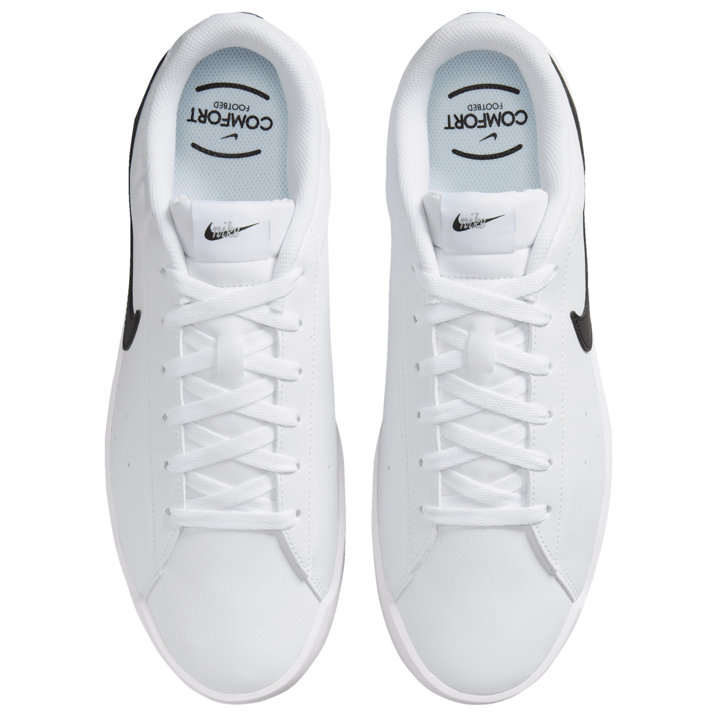 Nike Court Heritage SL - Men's - White/Black/Wolf Grey