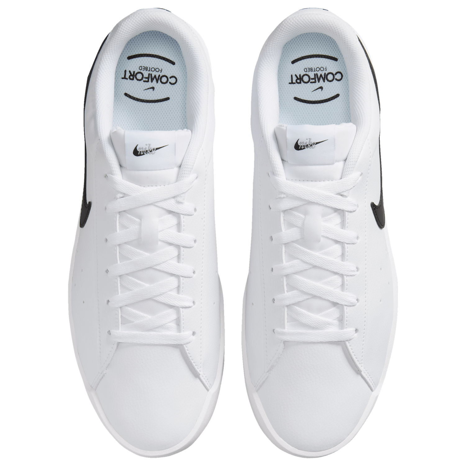 Nike Court Heritage SL - Men's - White/Black/Wolf Grey