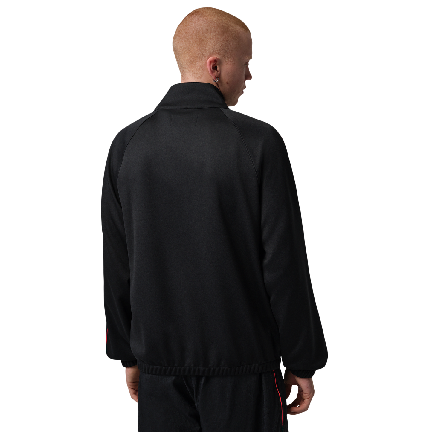 Jordan Sport Track Suit Jacket - Men's - Black/Gym Red/Gym Red