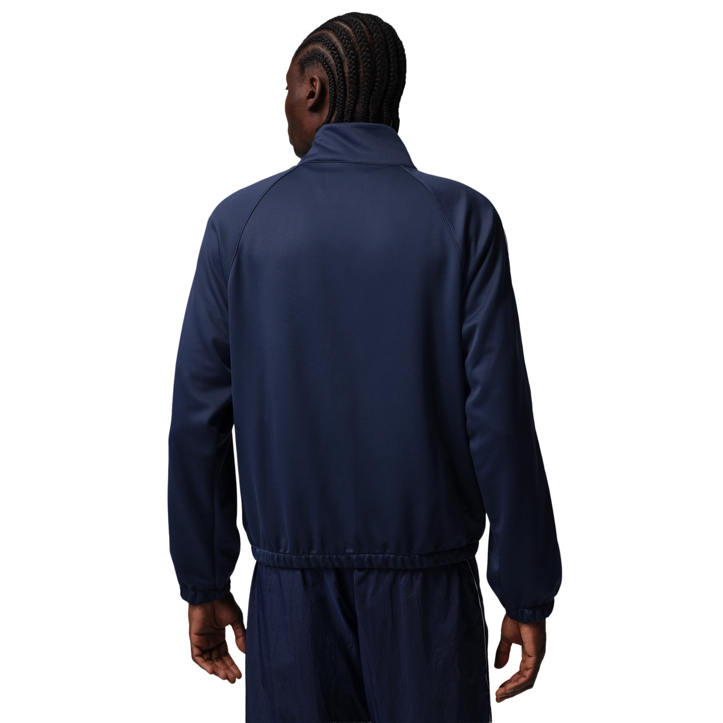 Jordan Sport Track Suit Jacket - Men's - White/Midnight Navy/White