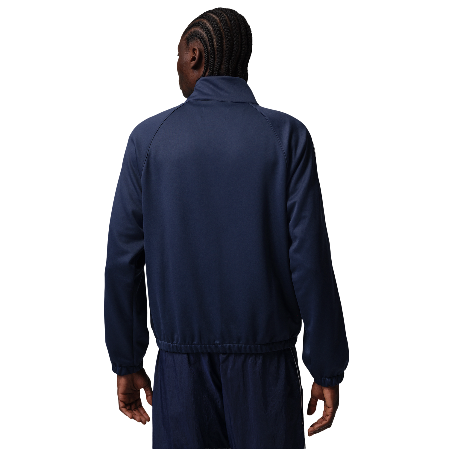 Jordan Sport Track Suit Jacket - Men's - White/Midnight Navy/White