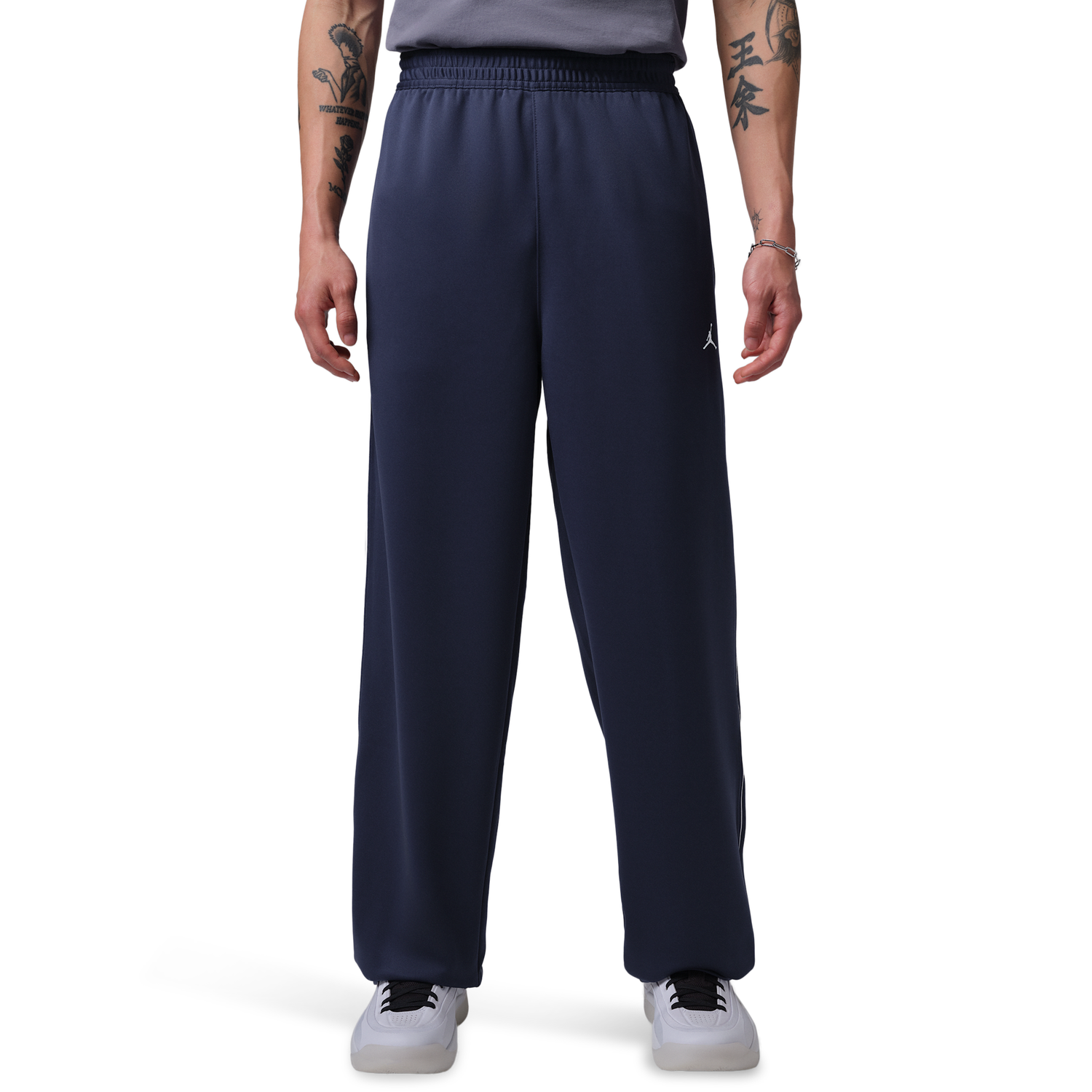 Jordan Sport Track Suit Pant - Men's - Midnight Navy/White/White