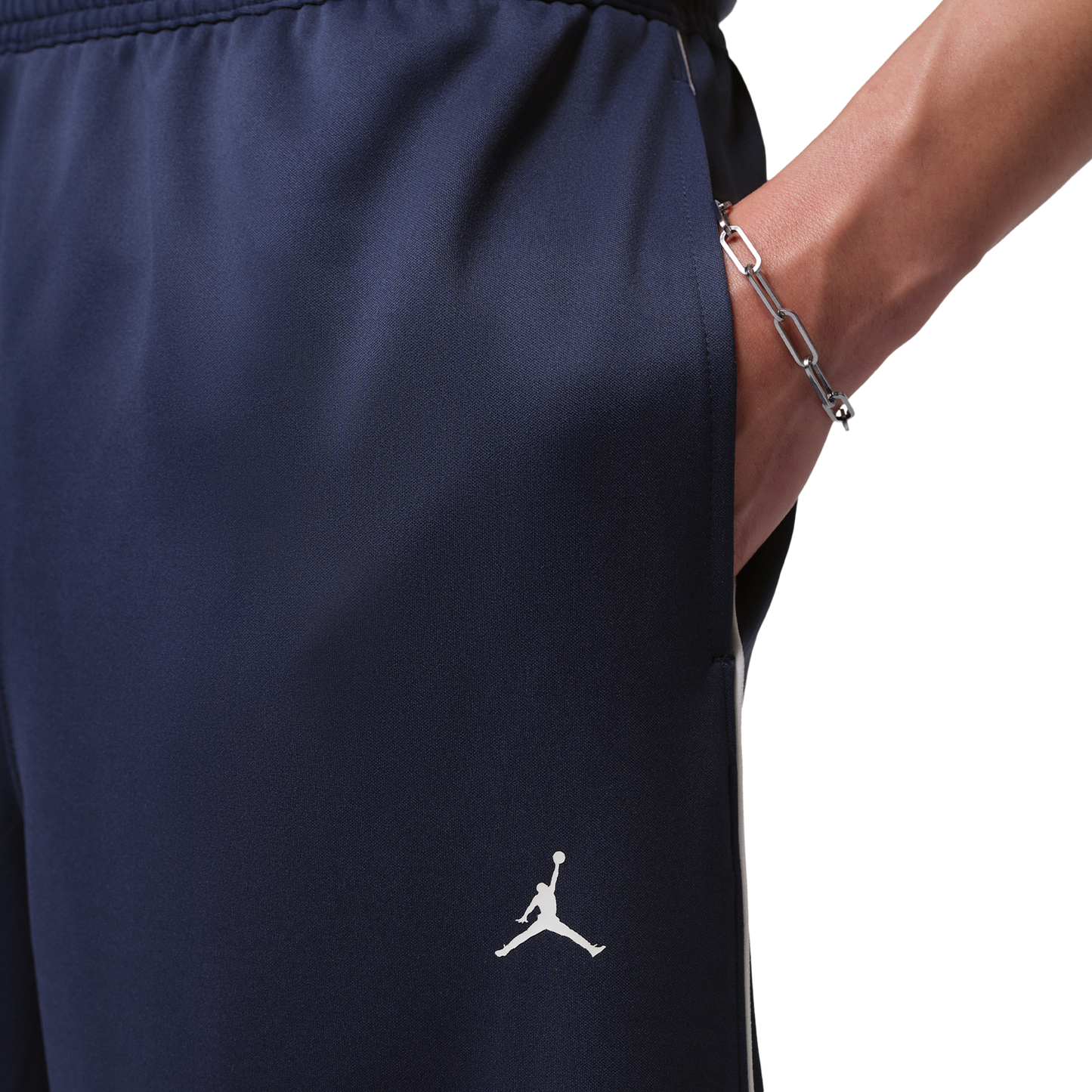 Jordan Sport Track Suit Pant - Men's - Midnight Navy/White/White