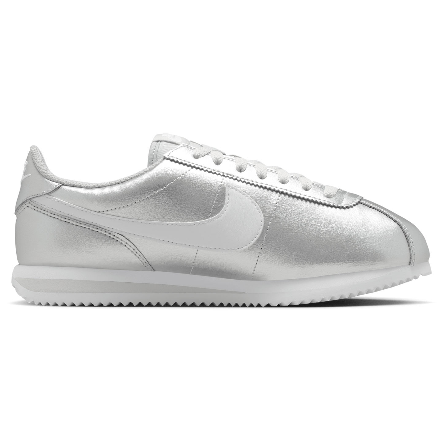 Nike Rose Gold Cortez - Women's - Mtlc Silver/White/Grey Fog