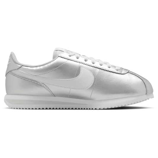 Nike Rose Gold Cortez - Women's - Mtlc Silver/White/Grey Fog
