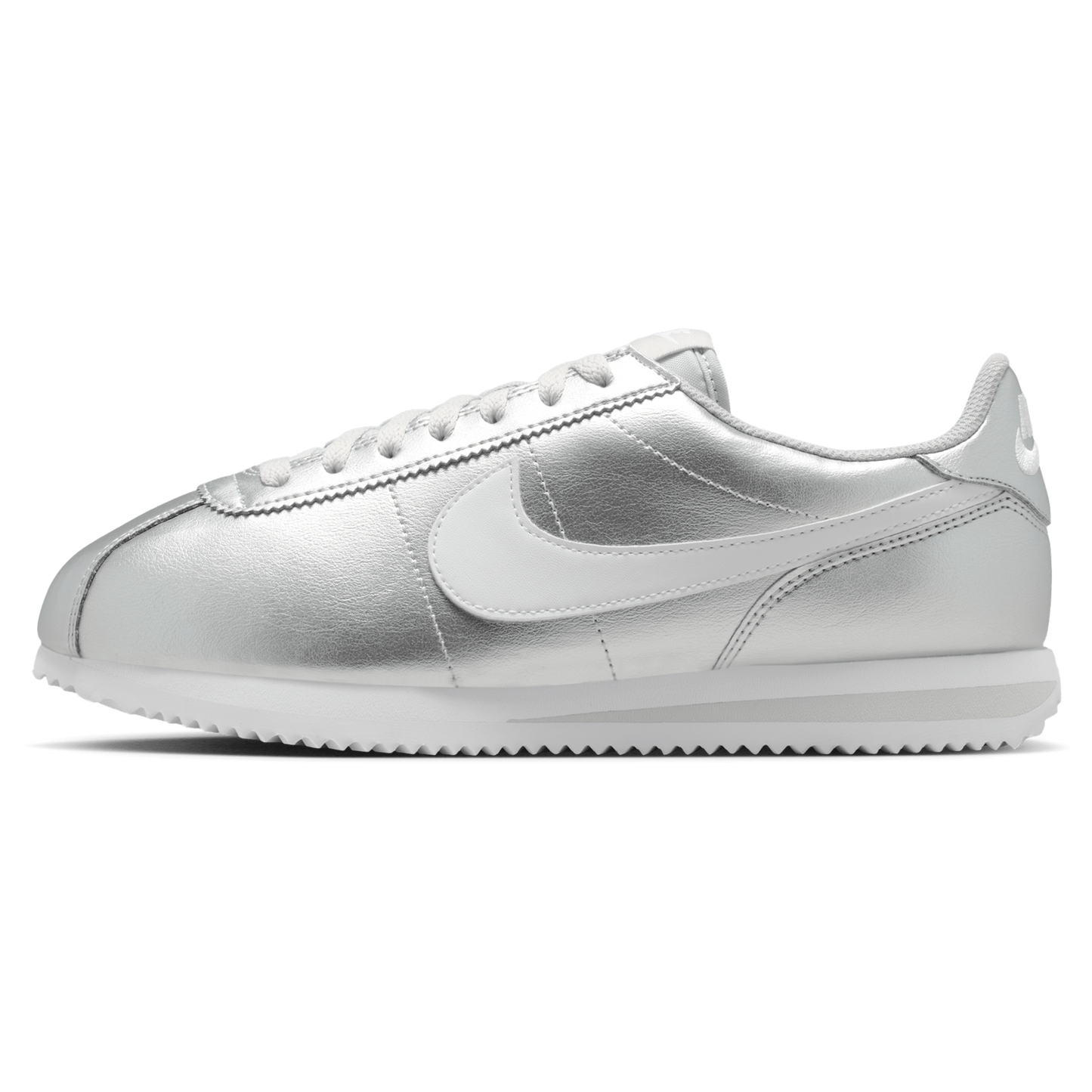 Nike Rose Gold Cortez - Women's - Mtlc Silver/White/Grey Fog