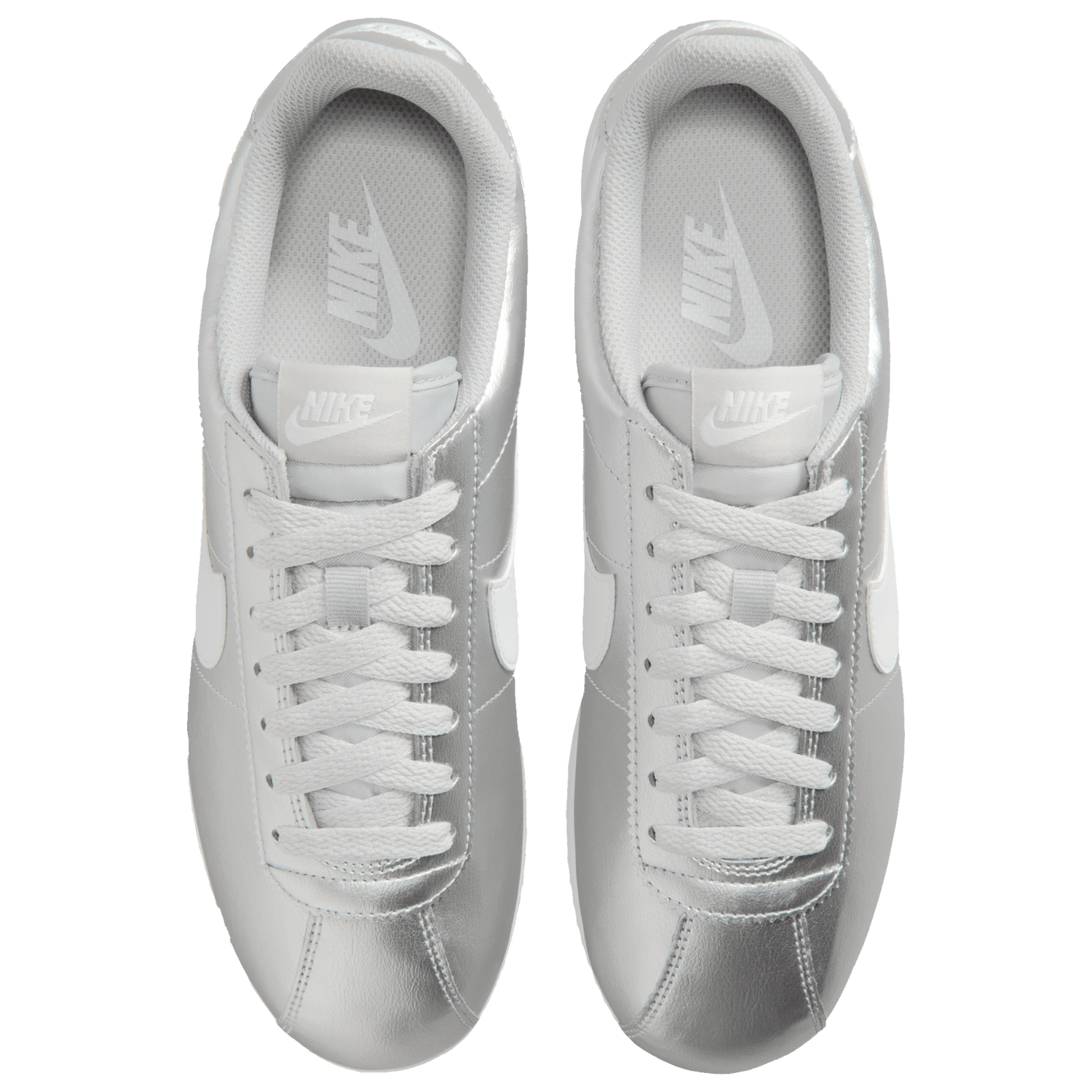 Nike Rose Gold Cortez - Women's - Mtlc Silver/White/Grey Fog