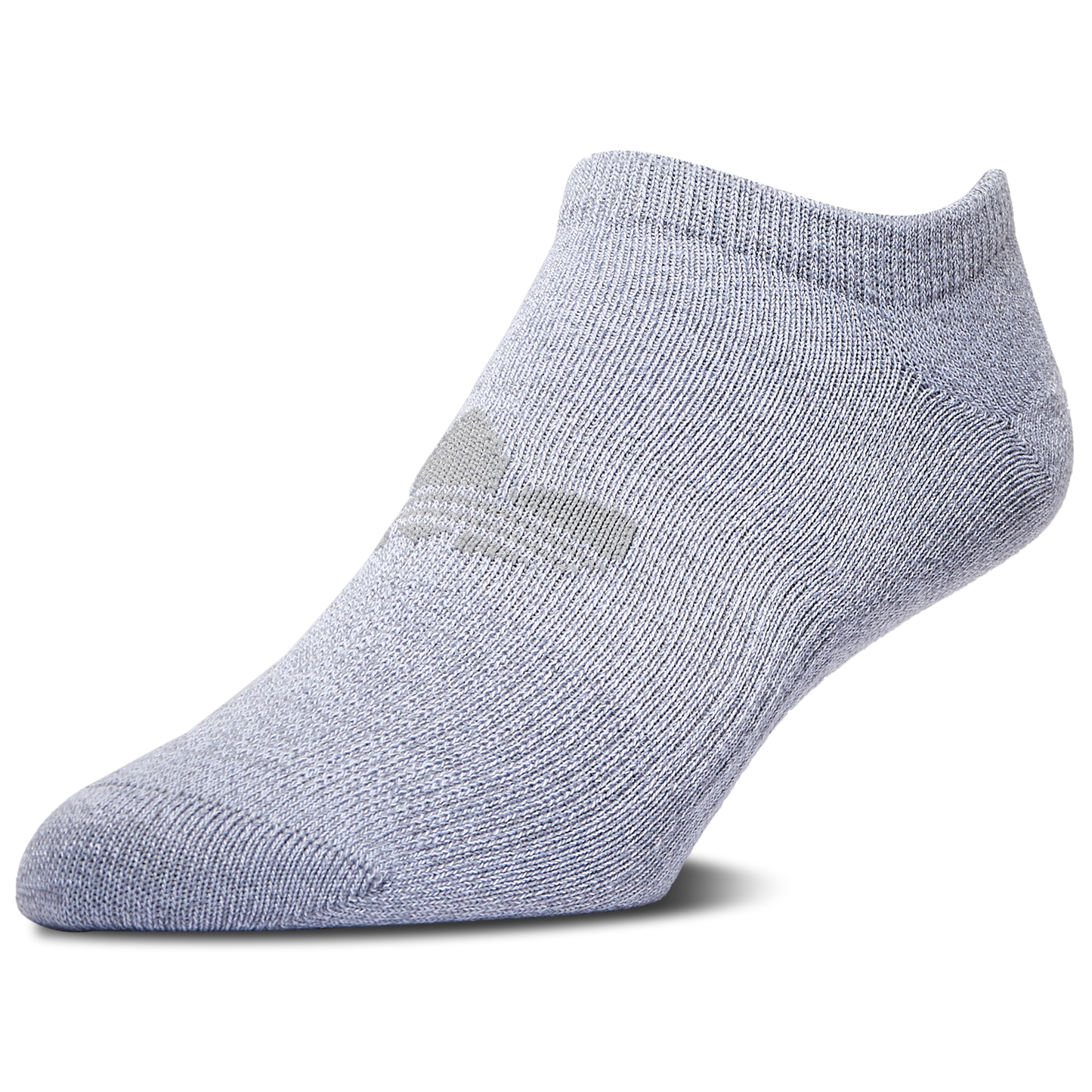adidas Originals Superlite No Show 6PK Socks - Men's - Heather Grey/Black/White