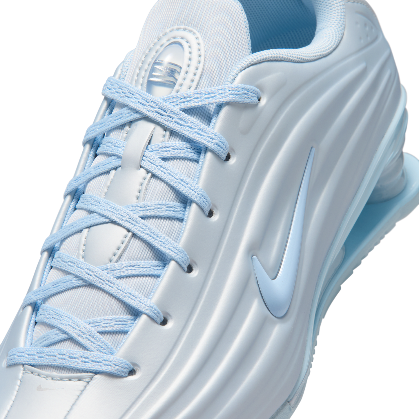 Nike Shox Z - Women's - Football Grey/Hydrogen Blue/Mtlc Silver
