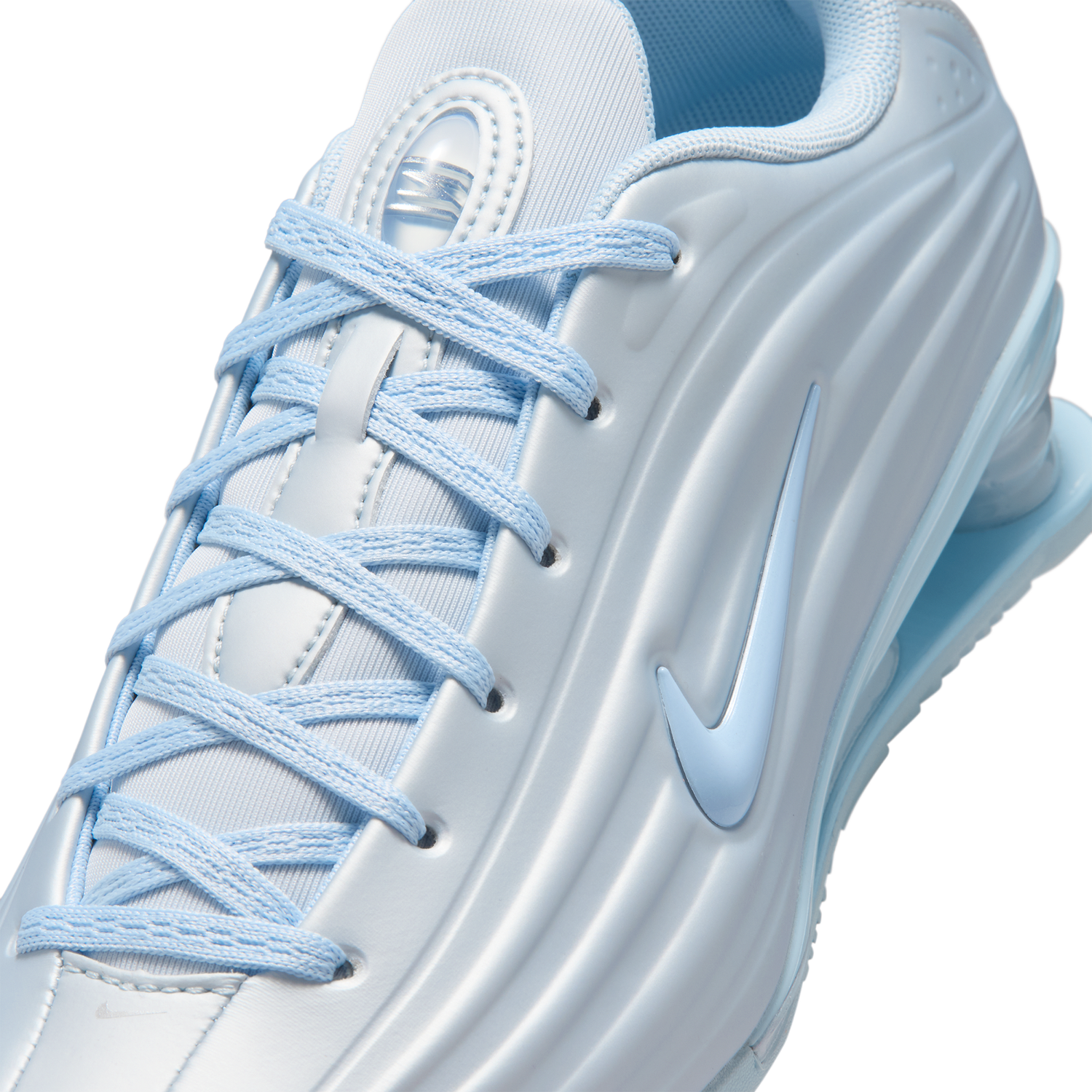 Nike Shox Z - Women's - Football Grey/Hydrogen Blue/Mtlc Silver