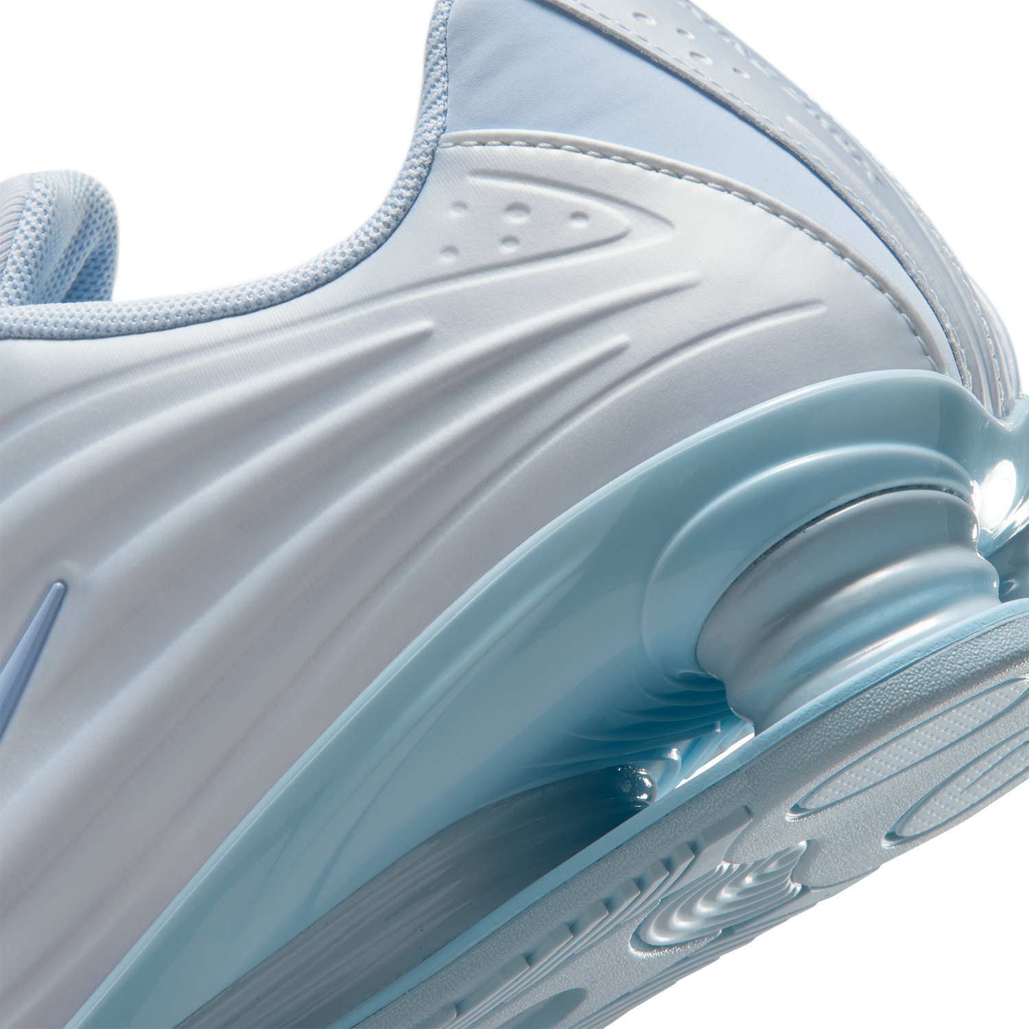 Nike Shox Z - Women's - Football Grey/Hydrogen Blue/Mtlc Silver