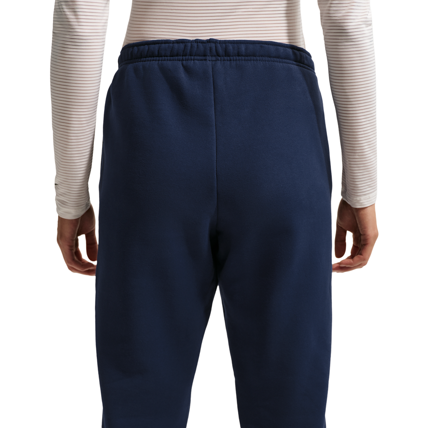 Nike Studio Fleece Mid-Weight Mid-Rise Jogger - Women's - Midnight Navy/Sail