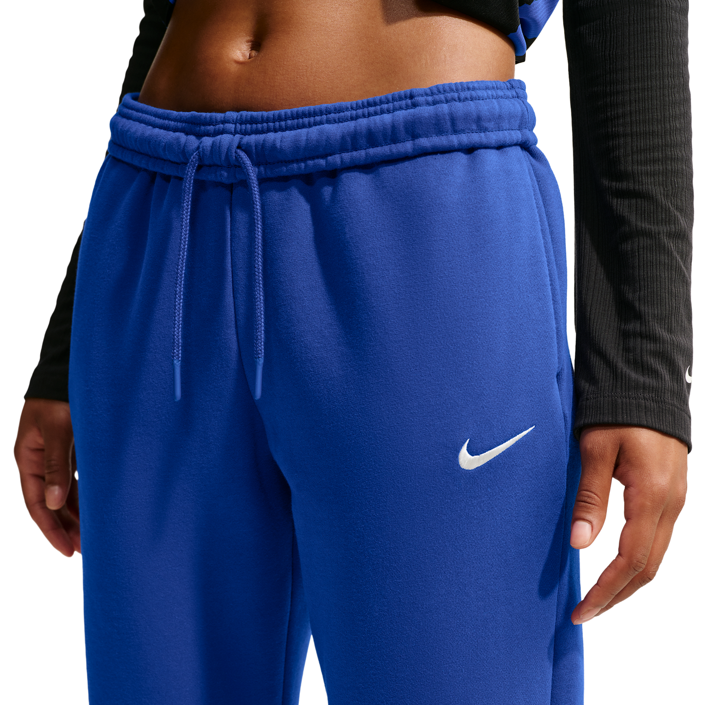 Nike Studio Fleece Mid-Weight Mid-Rise Jogger - Women's - Old Royal/Sail