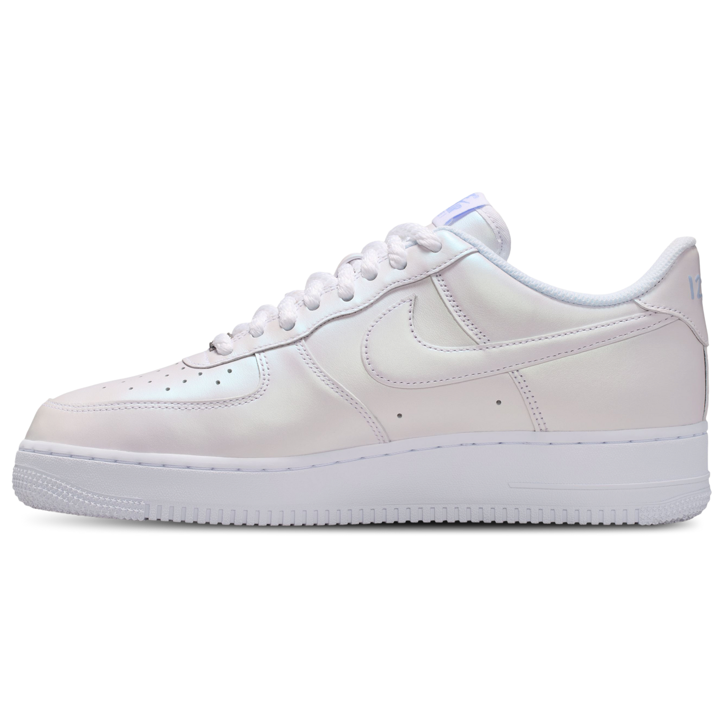 Nike Air Force 1 '07 Premium - Men's - White/Blue/Silver