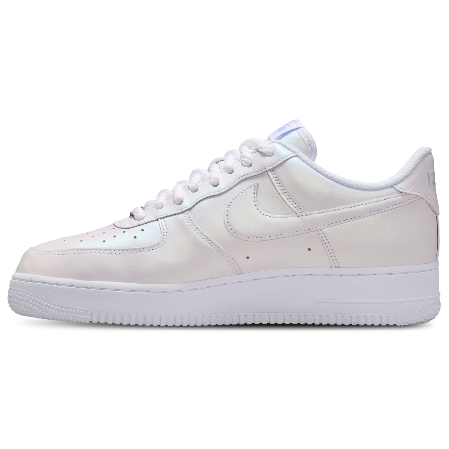 Nike Air Force 1 '07 Premium - Men's - White/Blue/Silver