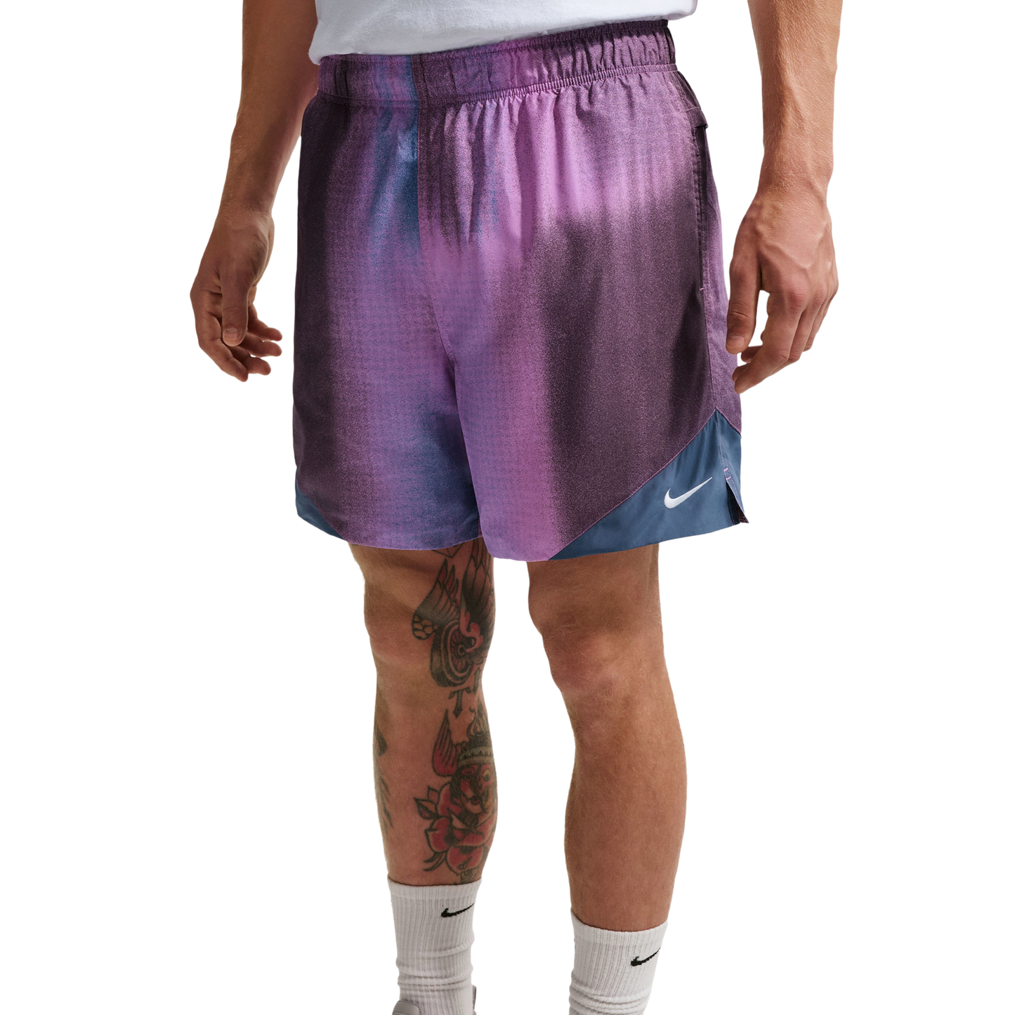 Nike Windrunner Short - Men's - Navy/Purple