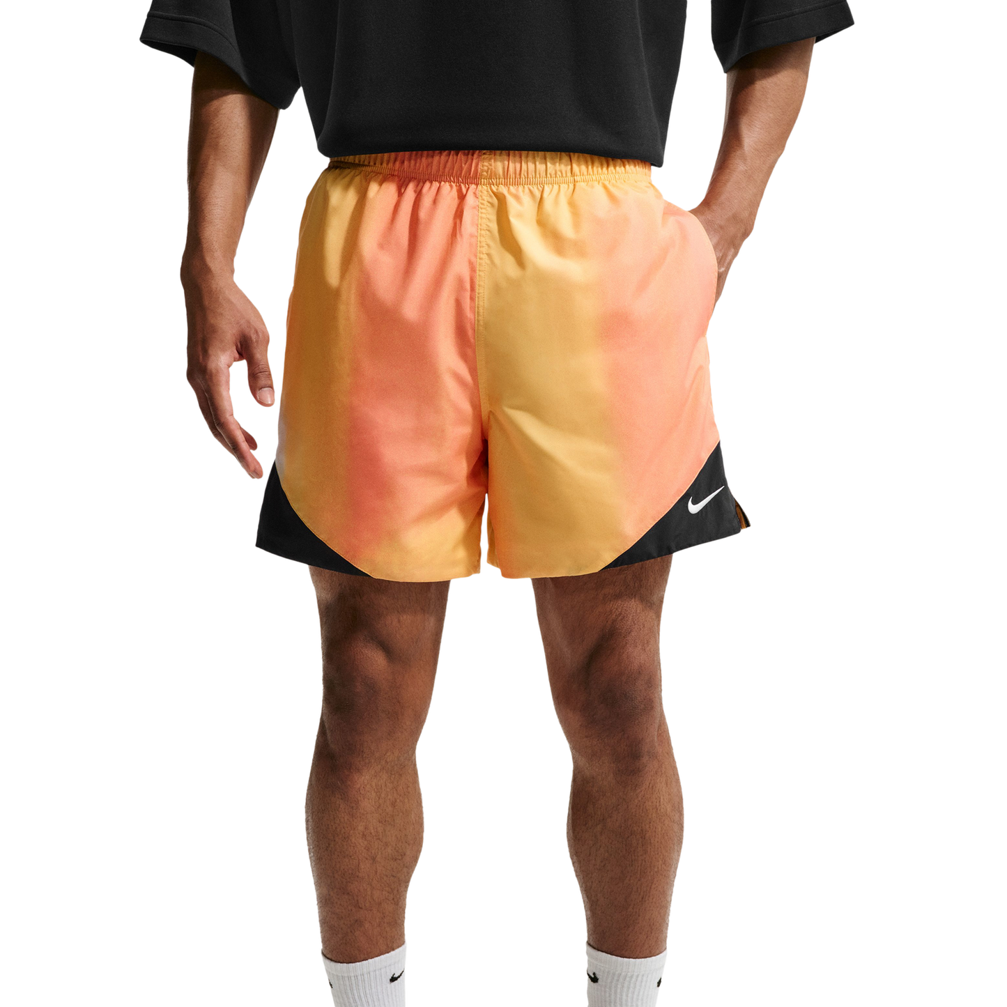 Nike Windrunner Short - Men's - Black/Yellow