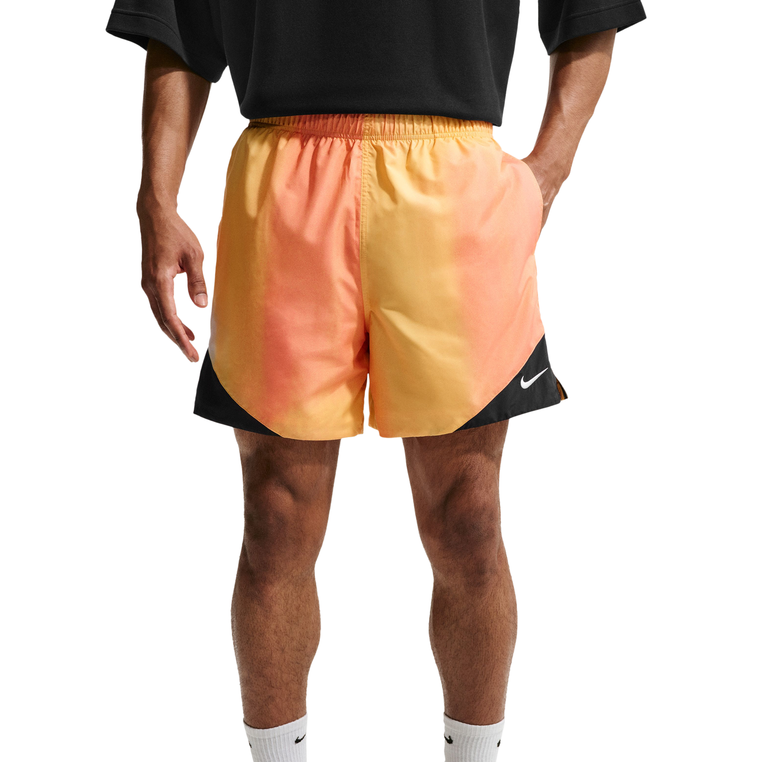 Nike Windrunner Short - Men's - Black/Yellow