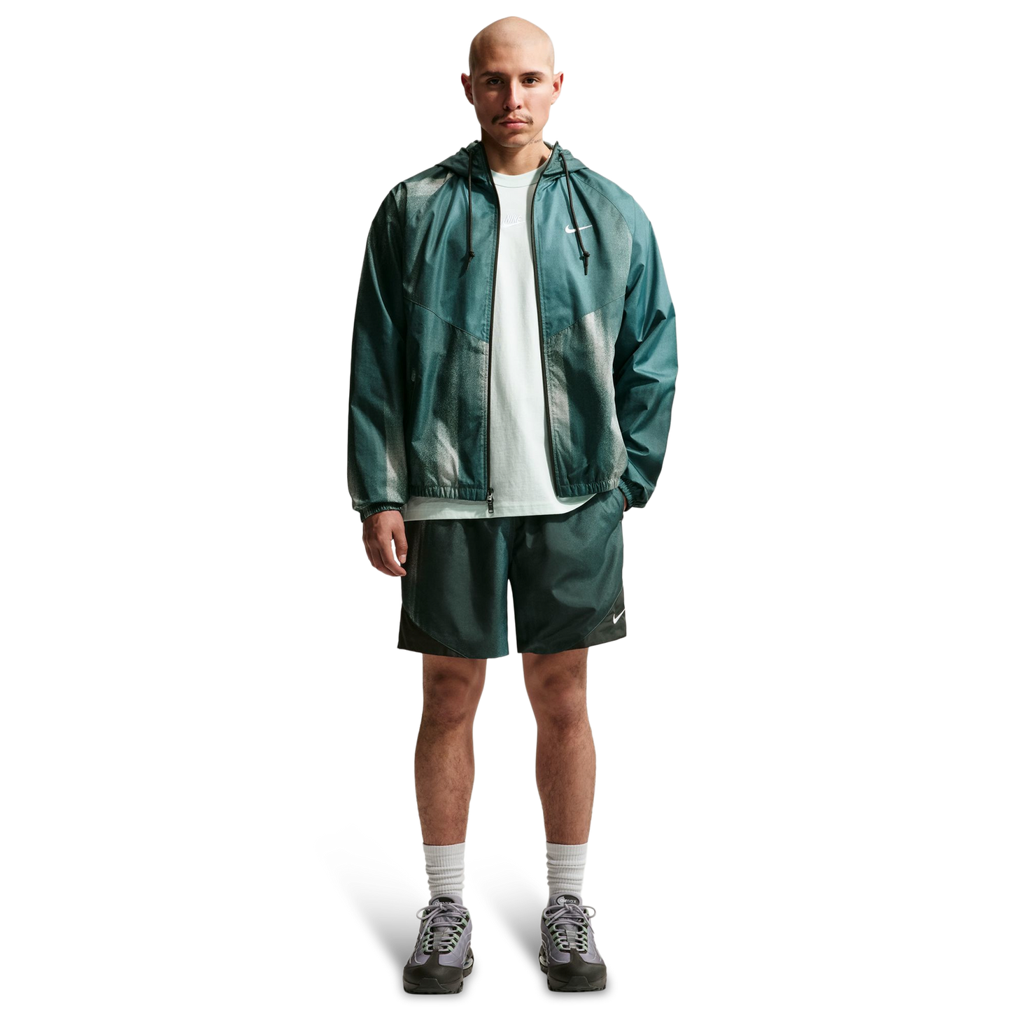Nike Windrunner Short - Men's - Green/Green