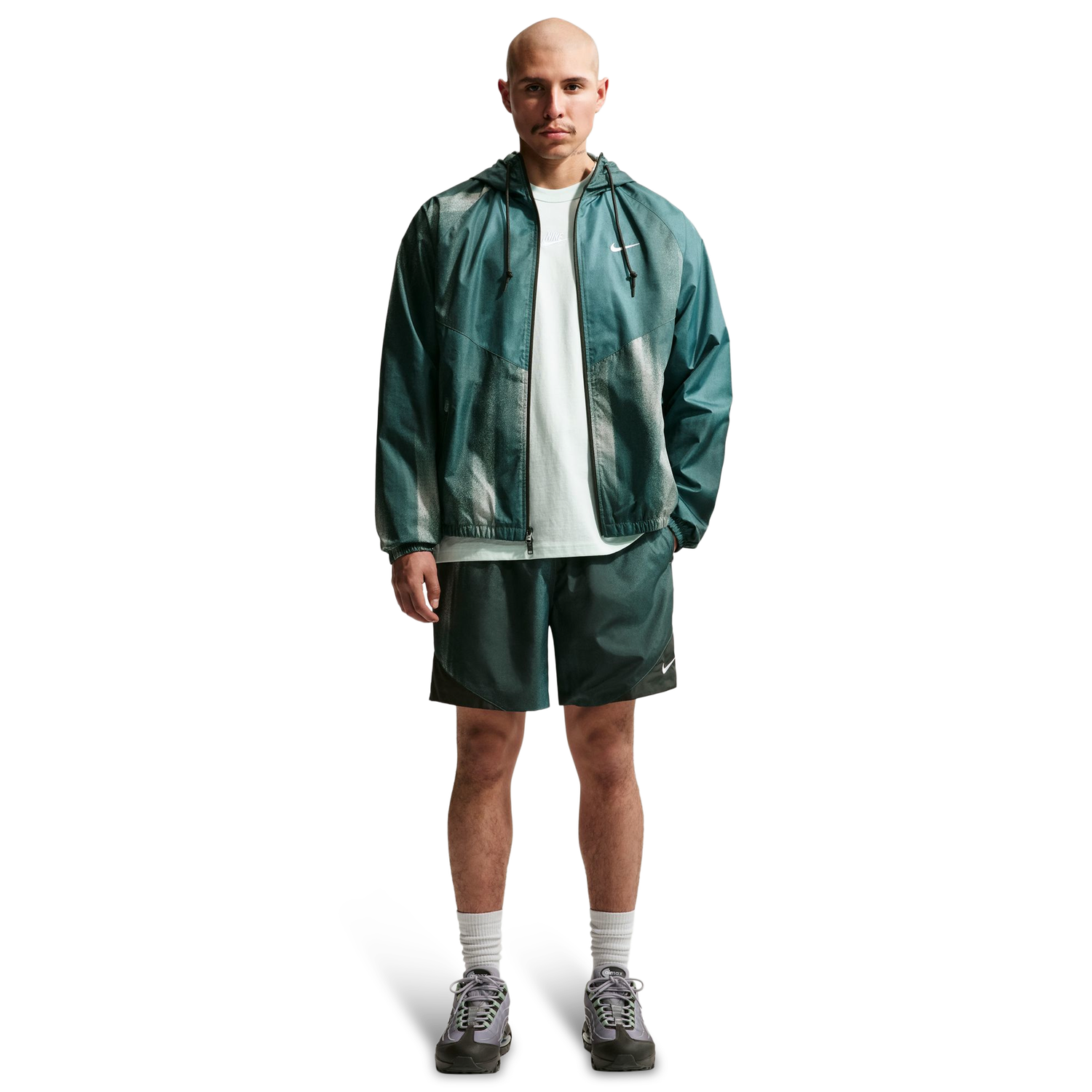 Nike Windrunner Short - Men's - Green/Green