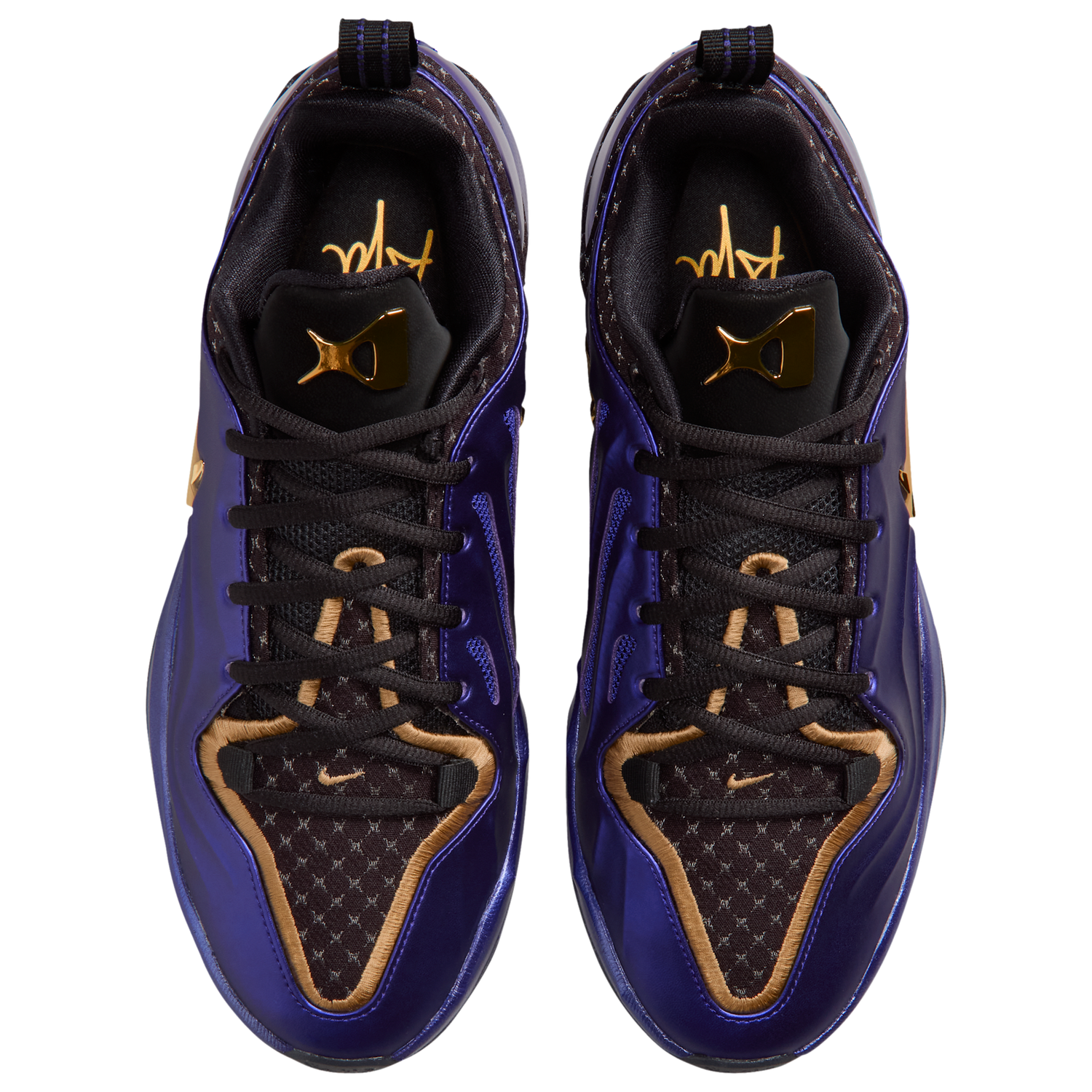 Nike A'Two TB - Women's - Mtlc Gold/Regency Purple/Black