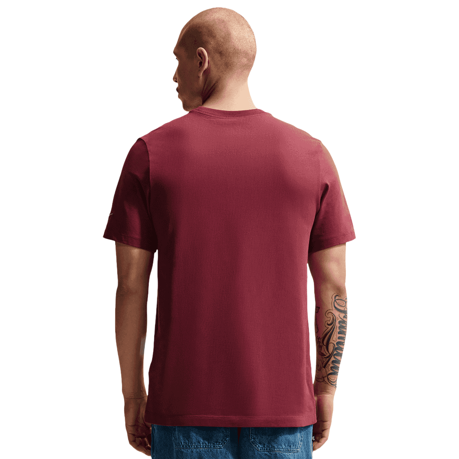 Nike Football NSW T-Shirt - Men's - White/Red