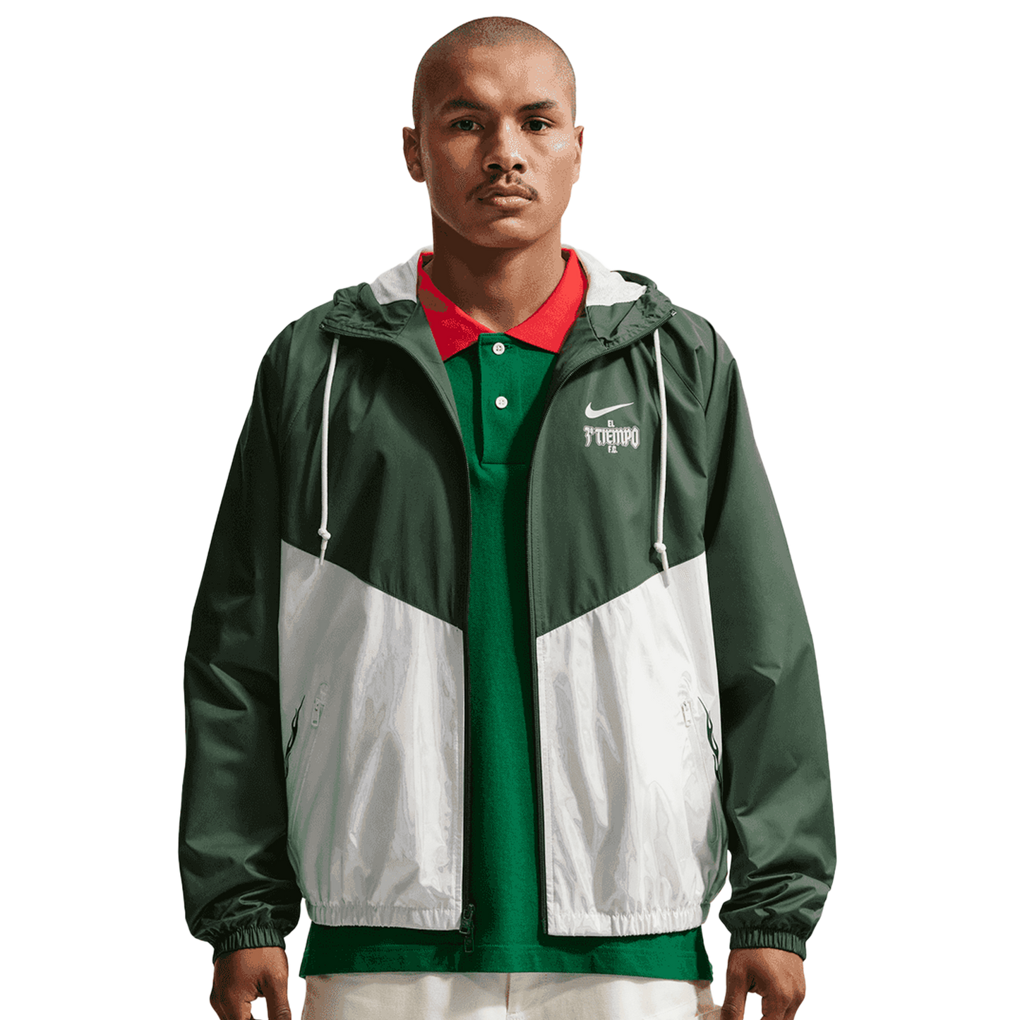 Nike 26 Jacket - Men's - Green/White