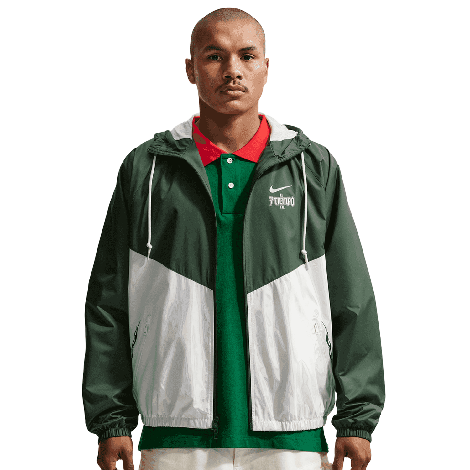 Nike 26 Jacket - Men's - Green/White