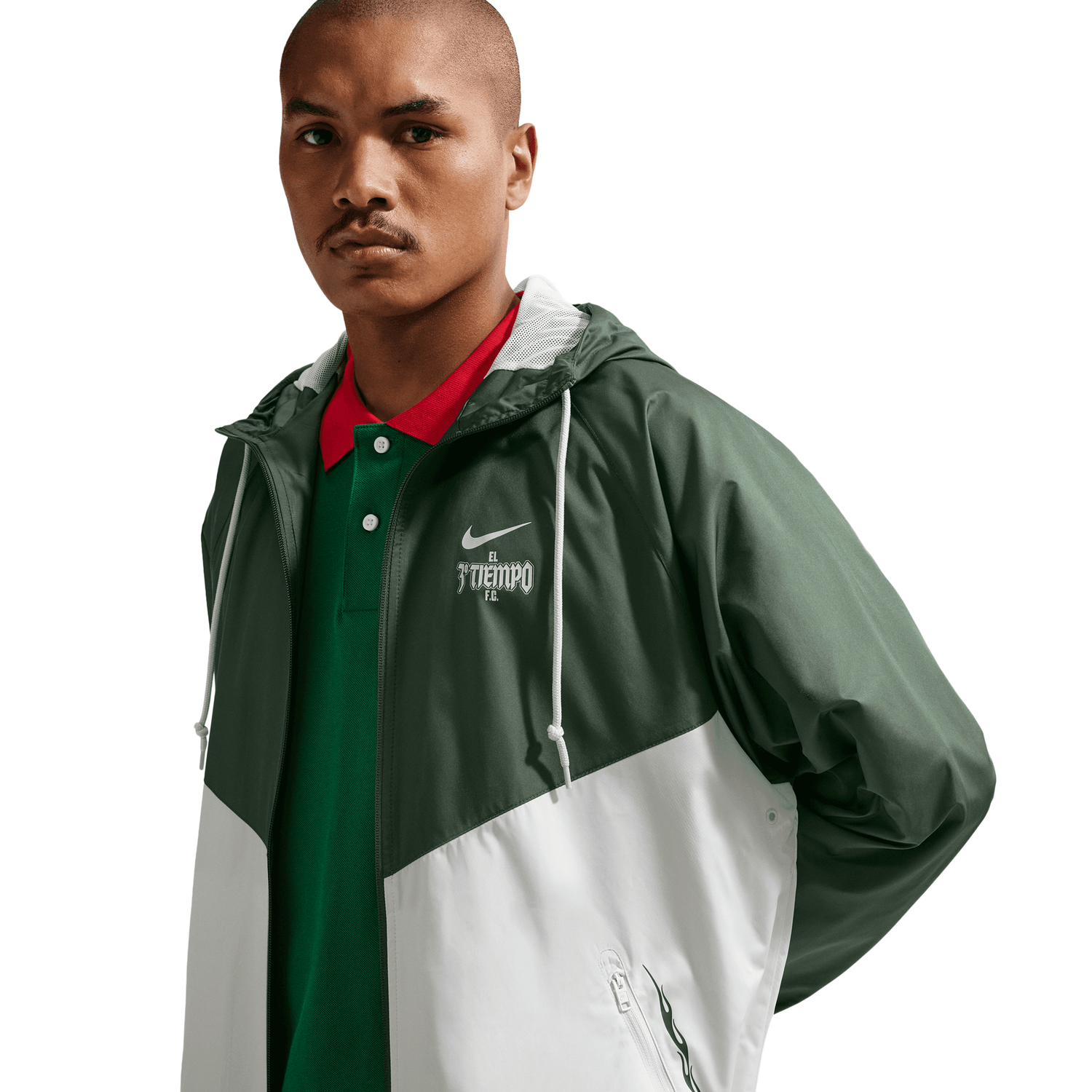 Nike 26 Jacket - Men's - Green/White
