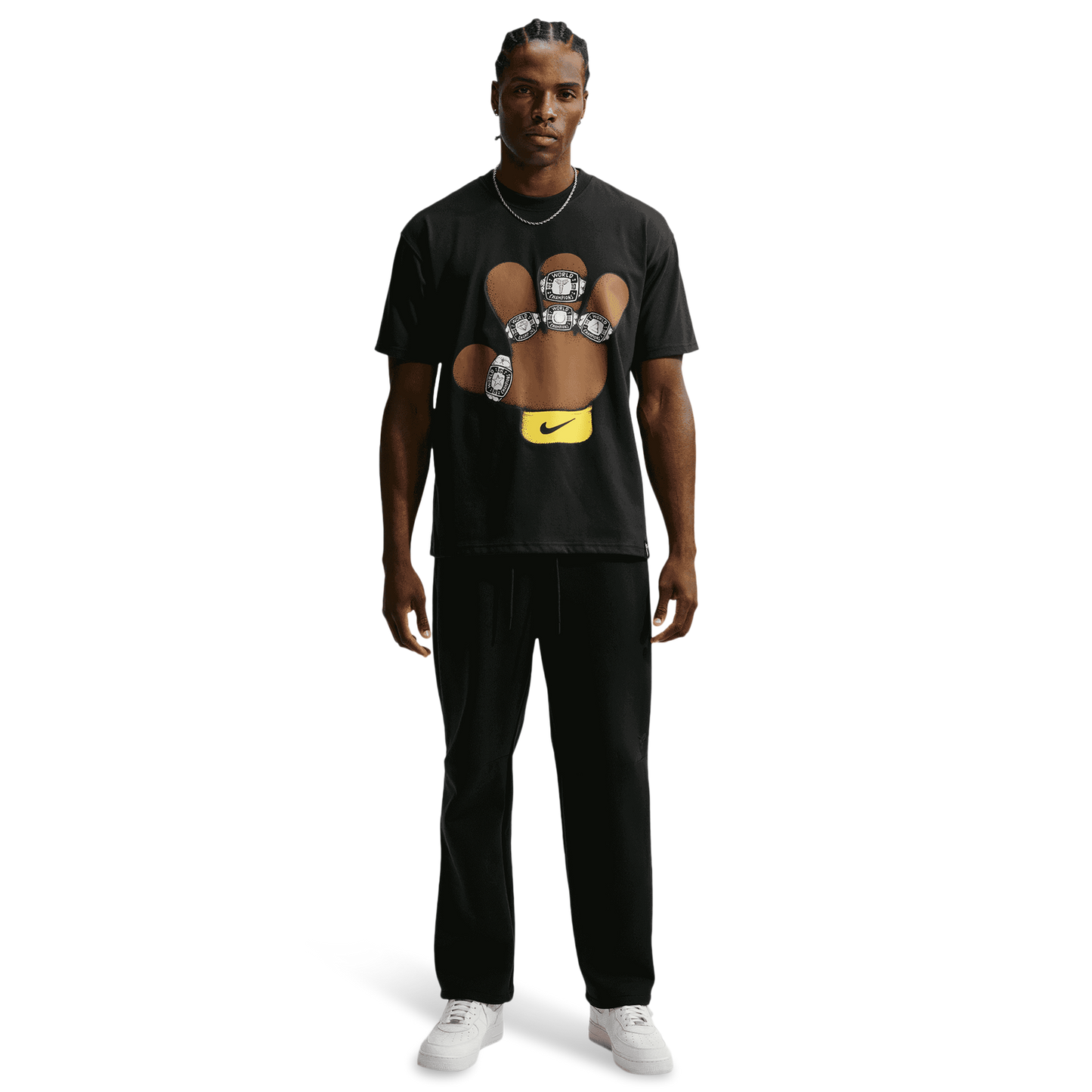 Nike Kobe Bryant Dri-Fit M90  T-Shirt - Men's - Black/Black