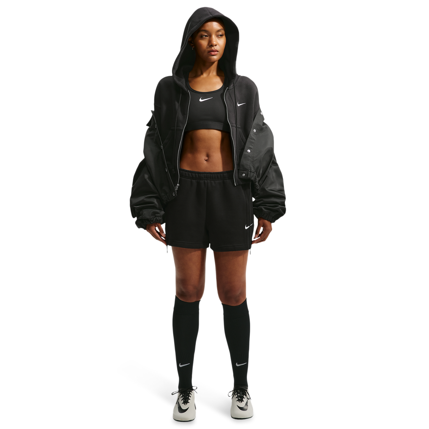 Nike Studio Fleece Medium Weight  - Women's - Black
