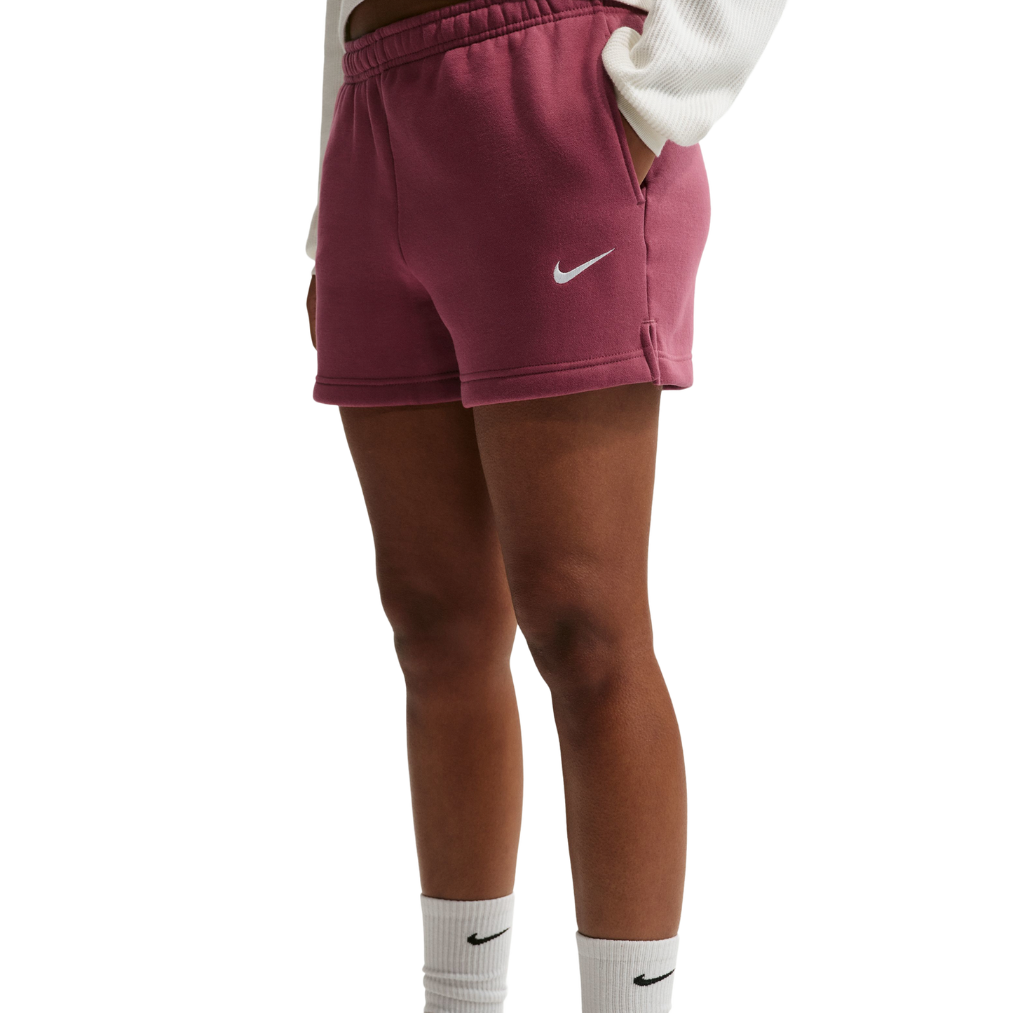 Nike Studio Fleece Medium Weight  - Women's - Pink Smoke