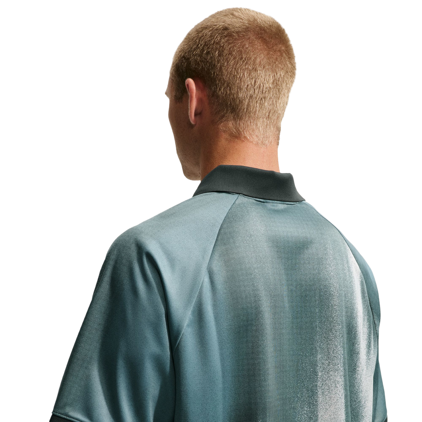 Nike Dri-Fit Jacquard Jersey Top - Men's - Green/Silver