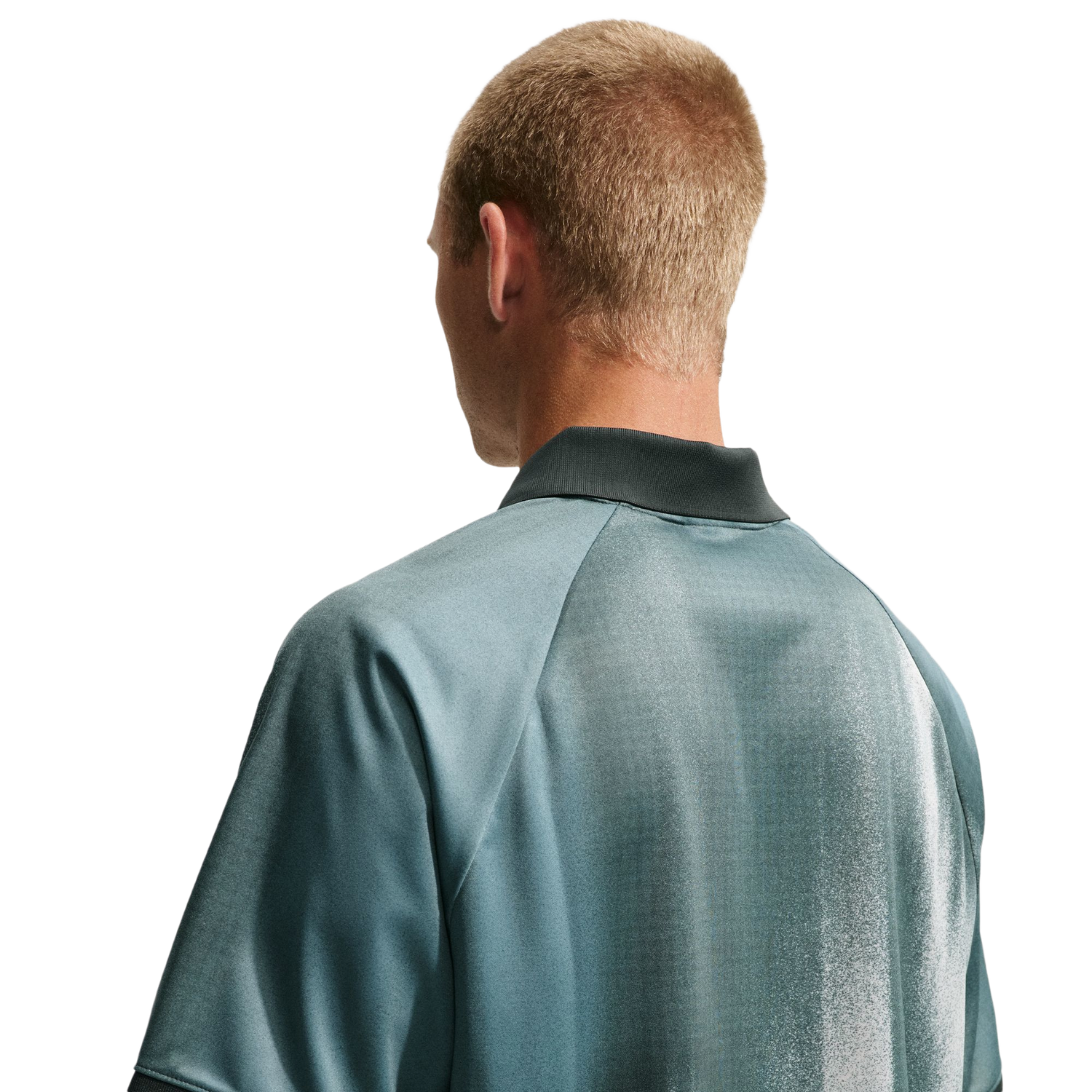 Nike Dri-Fit Jacquard Jersey Top - Men's - Green/Silver