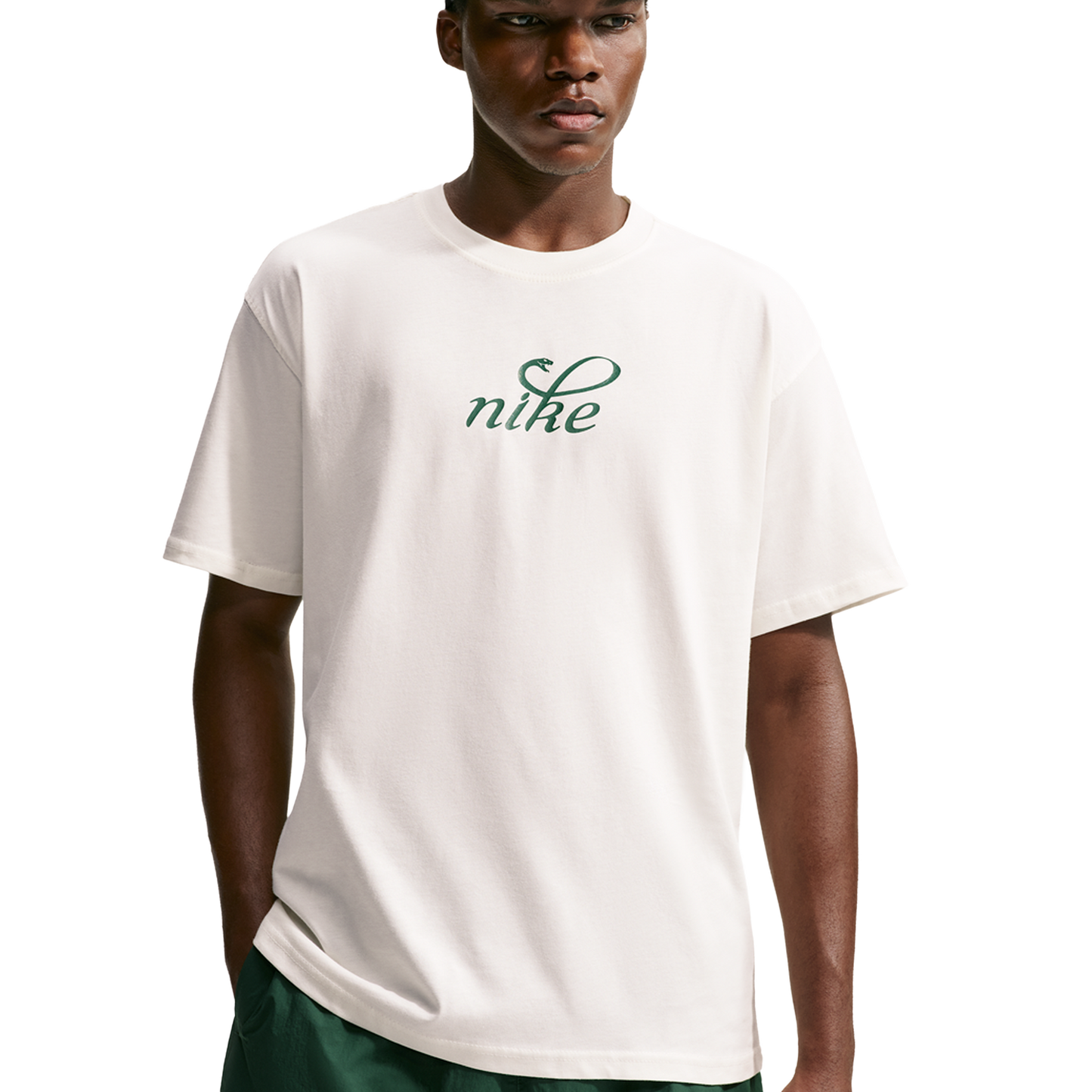 Nike NSW Loose Snakeskin T-Shirt - Men's - Sail