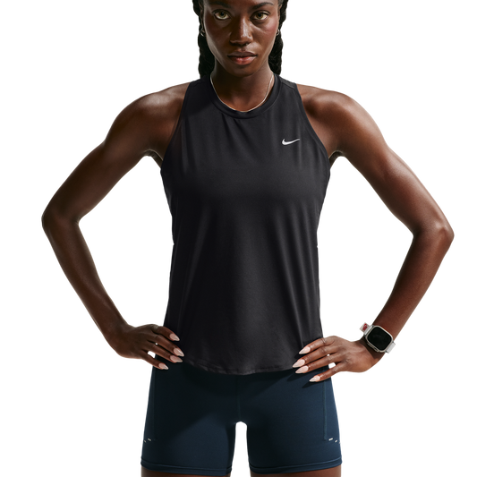 Nike Swift Dri-FIT Standard Tank - Women's - Black/Reflective Silv