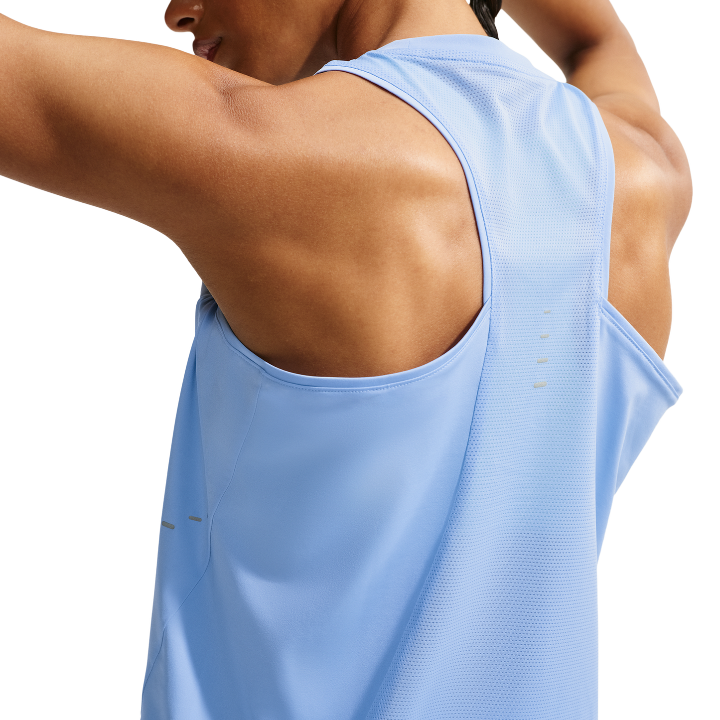 Nike Swift Dri-FIT Standard Tank - Women's - Aluminum/Reflective Silv