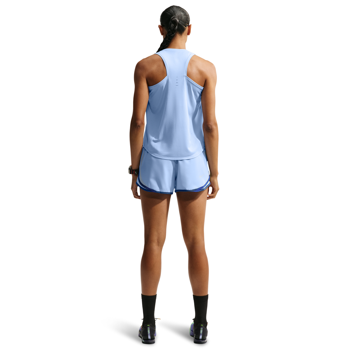 Nike Swift Dri-FIT Standard Tank - Women's - Aluminum/Reflective Silv